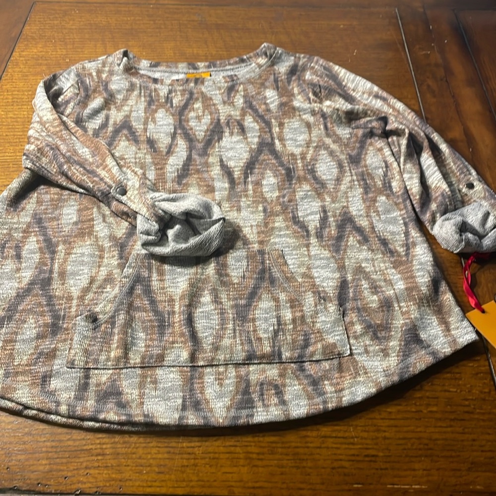 NWT Ruby Rd lightweight sweatshirt -Bambul